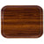 Cambro 3253308 12.75" W x 20.87" D Rectangular Dishwasher Safe Burma Teak Camtray - 12/Case
