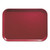 Cambro 3253505 12.75" W x 20.87" D Rectangular Dishwasher Safe Cherry Red Camtray - 12/Case