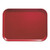 Cambro 3343221 13" W x 17" D Rectangular Dishwasher Safe Ever Red Camtray - 12/Case