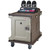 Cambro MDC1520S10D194 30.18" W x 38.25" D x 42.75" H Dual Access Insulated Self Venting Molded-In Marine Rail Granite Sand with Cream Color Doors Meal Delivery Cart