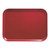 Cambro 3253221 12.75" W x 20.87" D Rectangular Dishwasher Safe Ever Red Camtray - 12/Case