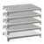 Cambro CPSK1824VS5480 24" W x 18" D Speckled Gray Solid and Vented Camshelving Premium Shelf Plate Kit