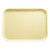 Cambro 3343536 13" W x 17" D Rectangular Dishwasher Safe Lemon Chiffon Camtray - 12/Case