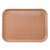 Cambro 3853329 14.75" W x 20.87" D Rectangular Dishwasher Safe Linen Toffee Camtray - 12/Case