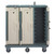 Cambro MDC1520T30401 60" W x 29.25" D x 63.63" H Tall Profile (3) Doors 3-Compartments Holds (30) 15" x 20" Trays Heavy Duty Nylon Handles 6" Stainless Steel Casters Slate Blue with Cream Color Door Meal Delivery Cart