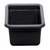 Cambro 912CBP110 9.06"L x 12.06" W x 5.12" H Hi-Gloss Plastic Black Utility Box - 12/Case