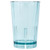Cambro HT12CW196 12 Oz. Polycarbonate Azure Blue Camwear Huntington Tumbler - 36/Case