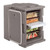 Cambro UPC400194 Front Loading One-Piece Poly Shell Holds 1/2 13 and Full Size Pans 2.5" to 8" Deep Approximate Capacity 60 Qt. Molded-In Handles Nylon Latch Granite Sand Ultra Pan Carrier