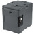Cambro UPC400SP191 Front Loading One-Piece Poly Shell Holds 1/2 13 and Full Size Pans 2.5" to 8" Deep Approximate Capacity 60 Qt. Molded-In Handles Nylon Latch Granite Gray Ultra Pan Carrier