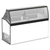 Master Bilt DD-66LCG 69.25"W Ice Cream Dipping/Display Cabinet