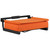 Flash Furniture XU-STA-OR-GG Orange Fabric Canvas Seat and Back Cover Grandstand Ultra-Padded Comfort Seat