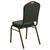 Flash Furniture FD-C01-GOLDVEIN-0640-GG Green Patterned Fabric Gold Vein Powder Coated Frame Finish Hercules Series Stacking Banquet Chair