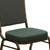 Flash Furniture FD-C01-GOLDVEIN-0640-GG Green Patterned Fabric Gold Vein Powder Coated Frame Finish Hercules Series Stacking Banquet Chair
