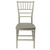 Flash Furniture LE-CHAMP-GG Champagne Finish Polycarbonate Hercules Premium Series Chiavari Stacking Chair
