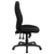 Flash Furniture BT-90297H-GG Black Armless Heavy Duty Black Nylon Base High Back Design Ergonomic Swivel Task Chair