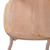 Flash Furniture X-BACK-MEDWHT Medium White Elmwood Bent X Back Side Chair