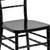 Flash Furniture LE-BLACK-GG Black One-Piece Ultra-Strong Polycarbonate Designed For Indoor/Outdoor Commercial Use Hercules Premium Series Stacking Chiavari Chair