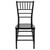 Flash Furniture LE-BLACK-GG Black One-Piece Ultra-Strong Polycarbonate Designed For Indoor/Outdoor Commercial Use Hercules Premium Series Stacking Chiavari Chair