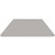 Flash Furniture XU-A2448-TRAP-GY-H-A-GG 46" W x 25.5" D x 21.25" - 30.25" Adjustable Height Trapezoid Gray Activity Table