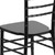 Flash Furniture XS-BLACK-GG Black Acacia Wood Hercules Series Chiavari Chair