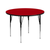 Flash Furniture XU-A42-RND-RED-T-A-GG 42" Dia. Round 21.12" - 30.12" Adjustable Height Red Activity Table