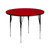 Flash Furniture XU-A42-RND-RED-T-A-GG 42" Dia. Round 21.12" - 30.12" Adjustable Height Red Activity Table