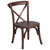 Flash Furniture XU-X-MAH-KID-GG Ashwood Seat and Frame with Mahogany Finish Hercules Series Kids Size Stackable Chair