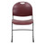Flash Furniture RUT-188-BY-GG Burgundy Plastic Textured Seat Hercules Series Ultra Compact Stacking Chair