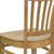 Flash Furniture XU-DGW0008VRT-NAT-GG Vertical Wood Slat Back .62" Thick Natural Finish Beechwood Seat Hercules Series Restaurant Chair