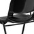 Flash Furniture RUT-EO1-BK-RTAB-GG Black Flip-Up Right Handed Plastic Tablet Arm Seat and Back Hercules Series Ergonomic Shell Chair