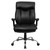 Flash Furniture GO-1235-BK-LEA-A-GG Black Bonded Leather Padded Arms High Back Design Hercules Series Big & Tall Executive Swivel Office Chair