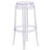 Flash Furniture FH-118-APC2-GG 29.75" H Transparent Crystal Polycarbonate Backless Bar Stool