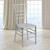 Flash Furniture LE-SILVER-GG Silver One-Piece Ultra-Strong Polycarbonate Designed For Indoor/Outdoor Commercial Use Hercules Premium Series Stacking Chiavari Chair