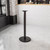 Flash Furniture XU-TR18-BAR-GG 18" x 42" x 0" Black Powder Coated Finish Cast Iron Round Base Bar Height Table Base