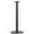 Flash Furniture XU-TR18-BAR-GG 18" x 42" x 0" Black Powder Coated Finish Cast Iron Round Base Bar Height Table Base