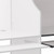 Flash Furniture MT-M6202-GY-ADD-GG Fused Nebula Gray Laminate Surface With Black Steel Frame Add-On Study Carrel