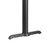 Flash Furniture XU-T0522-GG 22" x 5" x 30"H Black Cast Iron Powder Coated Finish T-Base Dining Height Table Base