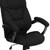 Flash Furniture GO-725-BK-GG Black Microfiber Padded Arms High Back Design Executive Swivel Office Chair