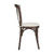 Flash Furniture XU-X-MAH-NTC-GG Ash Wood Seat and Frame with Mahogany Finish Hercules Series Stackable Chair