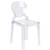 Flash Furniture OW-TEARBACK-18-GG Tear Back For Commercial Use/Suitable for Outdoor Use Transparent Crystal Ghost Chair
