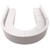 Flash Furniture ZB-803-530-SET-WH-GG White LeatherSoft with Brushed Stainless Steel Base Modular Hercules Alon Series Reception Configuration