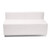 Flash Furniture ZB-803-530-SET-WH-GG White LeatherSoft with Brushed Stainless Steel Base Modular Hercules Alon Series Reception Configuration