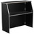Flash Furniture XA-BAR-48-MAR-GG 47.75" W Black Laminate Aluminum Frame Foldable Portable Bar