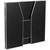 Flash Furniture XA-BAR-48-MAR-GG 47.75" W Black Laminate Aluminum Frame Foldable Portable Bar