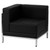 Flash Furniture ZB-IMAG-SET17-GG Black LeatherSoft With Integrated Stainless Steel Legs Modular Hercules Imagination Series Sofa