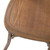 Flash Furniture X-BACK-DNAT Dark Natural Bent X Back Elmwood Side Chair