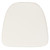 Flash Furniture BH-IVORY-GG 16" W x 15.5" D x 1.75" H Ivoy Resin or Wood Chair Mat