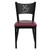 Flash Furniture XU-DG-60099-COF-BURV-GG Burgundy Vinyl Upholstered Seat Hercules Series Restaurant Chair