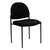 Flash Furniture BT-515-1-BK-GG Black Fabric Upholstery Stacking Side Reception Chair