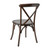 Flash Furniture XU-X-MAH-GG Ash Wood Seat and Frame with Mahogany Finish Hercules Series Stackable Chair
